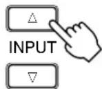YAMAHA AVS77 - Switching the input mode - 2