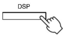YAMAHA AVS77 - Appuyer sur la touche de selection DSP (sur le centre de commande) ou sur DSP  (de la télécommande). - 1