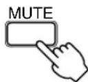 YAMAHA AVS77 - Presione MUTE. - 1