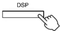 YAMAHA AVS77 - Drücken Sie die DSP-Wahltaste (an der Steuereinheit) oder DSP (auf der Fernbedienung). - 1