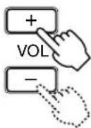 YAMAHA AVS77 - Adjust the volume level using VOLUME + / - (or VOL + / - on the remote control). - 2