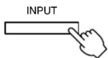YAMAHA AVS77 - Schalten Sie durch Drücken der INPUT-Wahltaste (oder der Tasten INPUT auf der Fernbedienung) auf DIGITAL 1 oder DIGITAL 2. - 1
