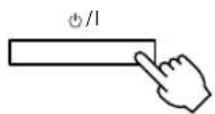 YAMAHA AVS77 - Press /1 (or POWER /1 on the remote control) to turn on the power. - 1