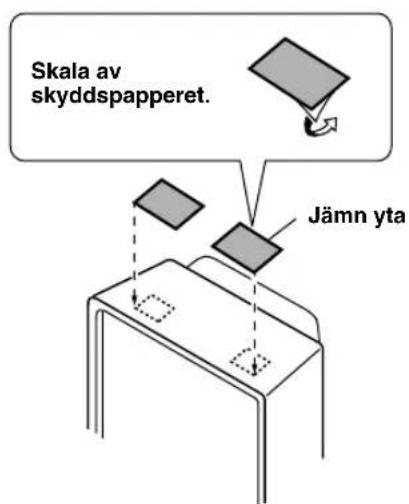 YAMAHA AVS77 - Att observerafore installationen - 3