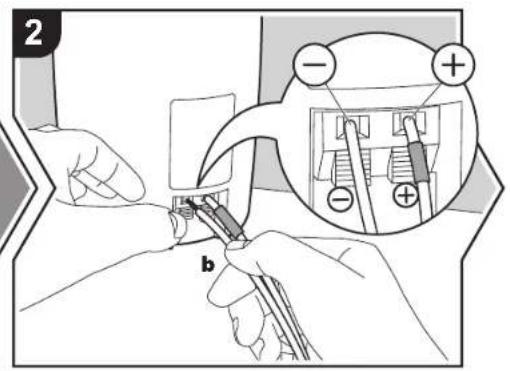ONKYO LS5200 - Instrucciones sobre cómo conectar los altavoces - 4
