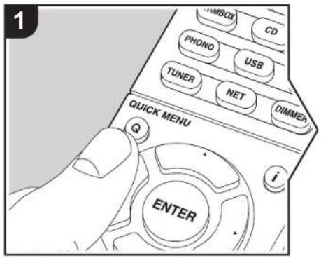 ONKYO LS5200 - Quick-Menü - 1