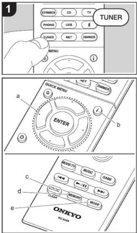 ONKYO LS5200 - Lyssna på FM/DAB-radio - 1