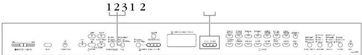 YAMAHA CLP230 - USB記憶装置をフォーマットする - 1
