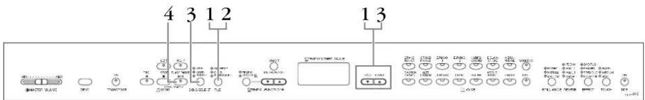 YAMAHA CLP230 - USB 記憶装置に保存されているユーザーファイルを再生する (CLP-240) - 1