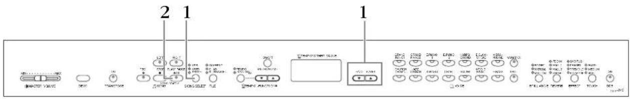 YAMAHA CLP230 - USB記憶装置に保存されているSMFソング/外部ソングを再生する(CLP-240) - 1