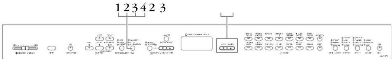 YAMAHA CLP230 - USB記憶装置に入っている曲を削除する - 1