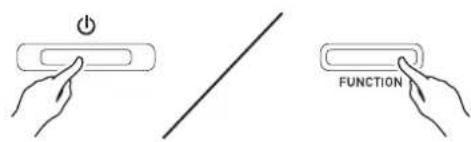 CASIO Privia PX750 - ■Pour désactiver l'extinction automatique - 1