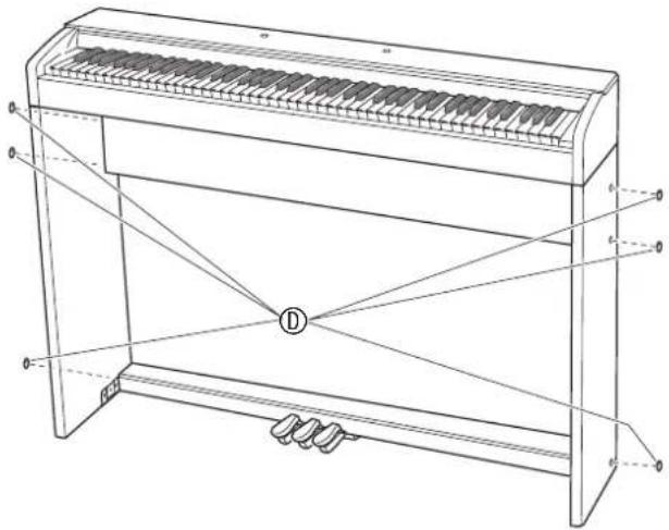 CASIO Privia PX750 - PRÉPARATIFS - 14
