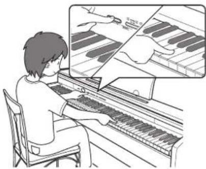 CASIO Privia PX750 - Bouton FUNCTION - 1