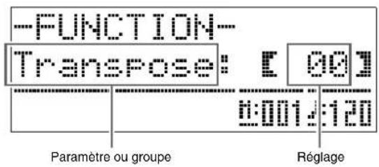 CASIO Privia PX330 - Appuyez sur le bouton (function) - 1