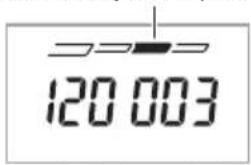 CASIO LK170 - Appuyez sur ④ . - 1