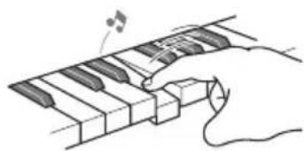 CASIO CTK3400SK - Changement de la sensibilité de la réponse au toucher du clavier (Sensibilité au toucher) - 2