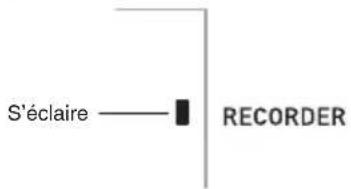 CASIO CTK3400SK - Appuyez sur 13 (RECORDER). - 1