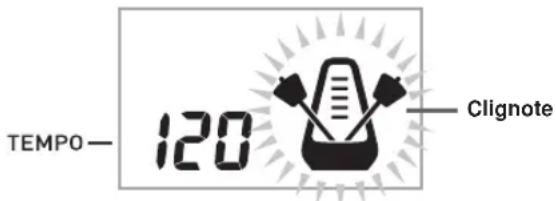 CASIO CTK1300 - Pour utiliser le départ synchronisé - 1