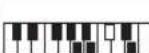CASIO CTK1300 - Charte des accords FINGERED - 72
