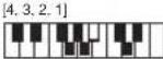 CASIO CTK1300 - Charte des accords FINGERED - 55