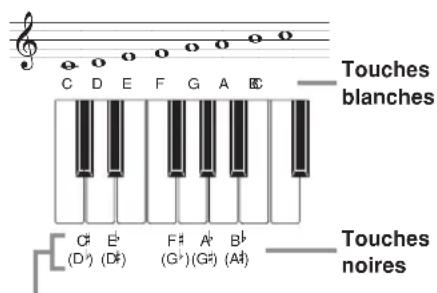 CASIO CTK1300 - Noms d'accords - 7