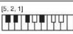 CASIO CTK1300 - Charte des accords FINGERED - 60