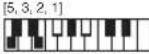 CASIO CTK1300 - Charte des accords FINGERED - 8