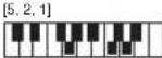 CASIO CTK1300 - Charte des accords FINGERED - 53