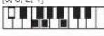CASIO CTK1300 - Charte des accords FINGERED - 15
