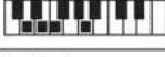CASIO CTK1300 - Charte des accords FINGERED - 20