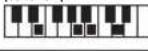 CASIO CTK1300 - Charte des accords FINGERED - 33