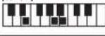 CASIO CTK1300 - Charte des accords FINGERED - 32