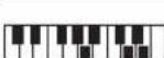 CASIO CTK1300 - Charte des accords FINGERED - 67