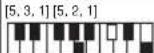CASIO CTK1300 - Charte des accords FINGERED - 66
