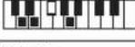 CASIO CTK1300 - Charte des accords FINGERED - 23