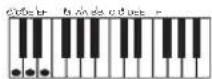 CASIO CTK1300 - Types d'accords - 3