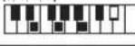CASIO CTK1300 - Charte des accords FINGERED - 35