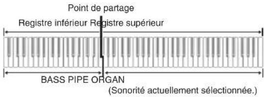 CASIO Celviano AP260 - Sonorité de basse (BASS) - 1