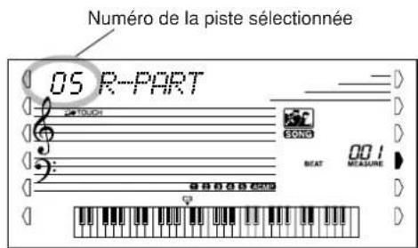YAMAHA Portatone PSR450 - - Sélection de piste - 1