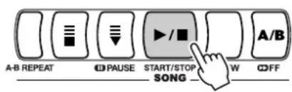 YAMAHA Portatone PSR450 - Écoute des morceaux de démonstration - 3