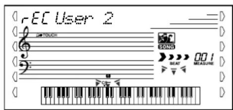 YAMAHA Portatone PSR450 - - Enregistrement simultané des pistes de mélodie et de style - 2