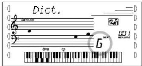 YAMAHA Portatone PSR450 - Apprentissage des accords à l'aide de la fonction Dictionary - 4