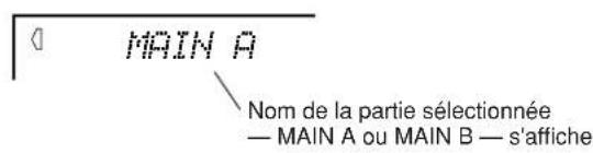 YAMAHA Portatone PSR450 - Appuyez sur la touche [MAIN/AUTO FILL]. - 2