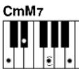 YAMAHA Portatone PSR290 - - Exemples d'accords en « C » - 3