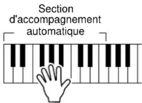 YAMAHA Portatone PSR290 - Jouez la mélodie ou l'accord approprié en même temps que le morceau. - 1
