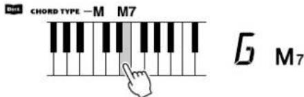 YAMAHA Portatone PSR273 - Pour apprendre à jour un accord particulier - 6