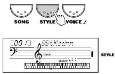 YAMAHA Portatone PSR273 - Utilisation du style - 3