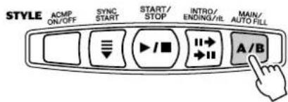 YAMAHA Portatone PSR273 - En utilisant la fonction sync start (début synchronisé) - 3