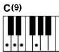 YAMAHA Portatone PSR350 - - Exemples d'accord en « C » - 5